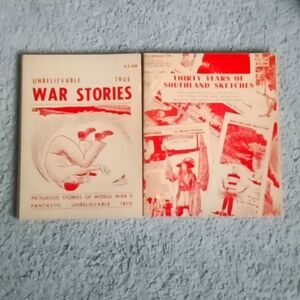 Walter Overton autographed books War Stories & Southland Sketches